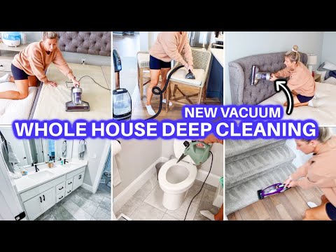 🧼DEEP CLEAN WITH ME | WHOLE HOUSE CLEANING MOTIVATION | HOUSE CLEANING |HOMEMAKING | JAMIE'S JOURNEY