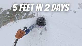 My first time skiing Palisades Tahoe