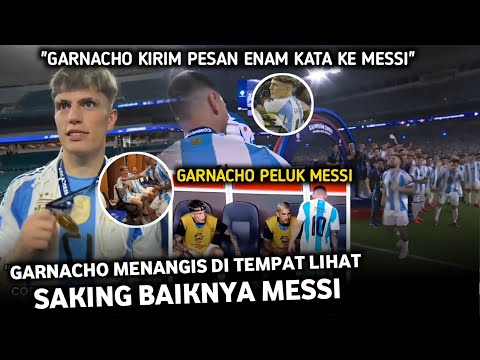 "Pesan 6 Kata Garnacho Untuk Messi" | Kalo Tau Begini Garnacho Tak Mungkin Melakukan Hal Yang Sama