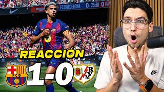 REACCIONANDO al Barcelona vs Rayo Vallecano 1-0 *JOAN GARCIA SALVADOR* | ByDiegoX10