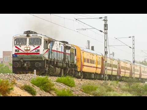 Diesel and Electric Train Acceleration