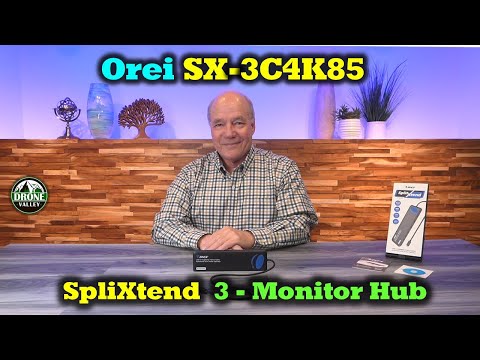 SX-3C4K85 - SplitXtend 3-Monitor Hub | Instantly Expand Your Ports and Monitors