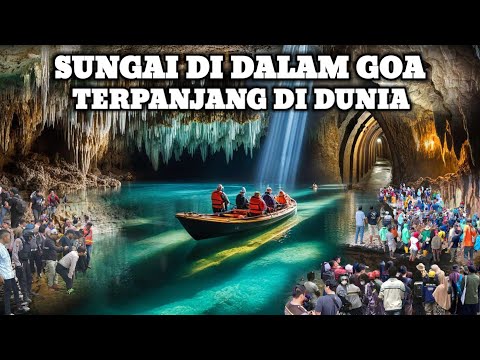 Viral !! Sungai Dalam Goa Terpanjang Didunia Ditemukan Dijawa Tengah