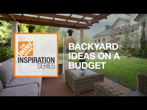 Backyard Ideas On A Budget - How To Make A Small Patio Area On Grass