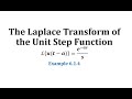 Unit Step Function and Laplace Transforms