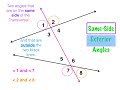 Exploring Transversals and Special Angle Pairs
