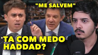 Nikolas faz Haddad se perder e PT encerra sessão