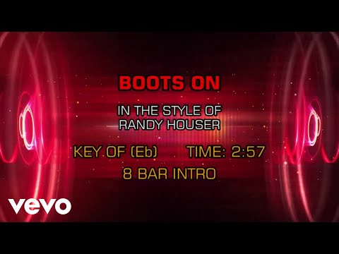 Randy Houser – Boots On (Karaoke)