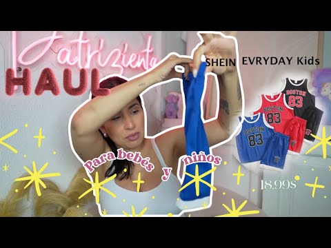 HAUL SHEIN para mi BEBE y mi hijo de 4 años | @patrizienta
