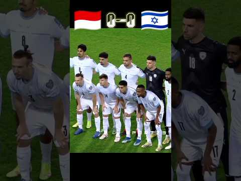 Indonesia VS Israel🔥 Friendly Match #shorts#football#indonesia
