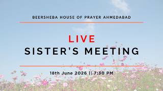 LIVE SISTER'S MEETING  - 18/06/2026