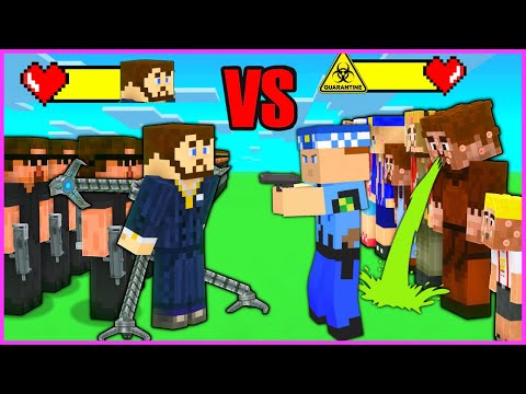 KARANTİNA ORDUSU VS MUTANT ÖMER ORDUSU!😱 - Minecraft