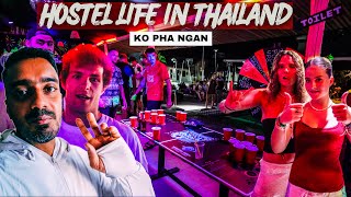 Exploring THAILAND'S EPIC Ko Pha Ngan Hostel‼️ Hostel experiance in Thailand 🤯💥