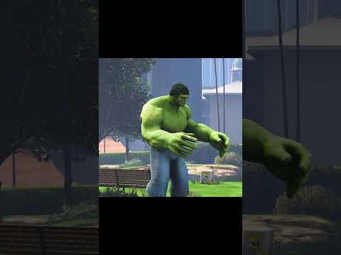 GTA V : HULK AND SPIDERMAN PLAY HIDE AND SEEK || EMPERABLE || #shorts  #GTA