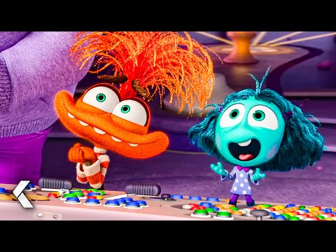 INSIDE OUT 2 All Clips & Trailer (2024) Pixar
