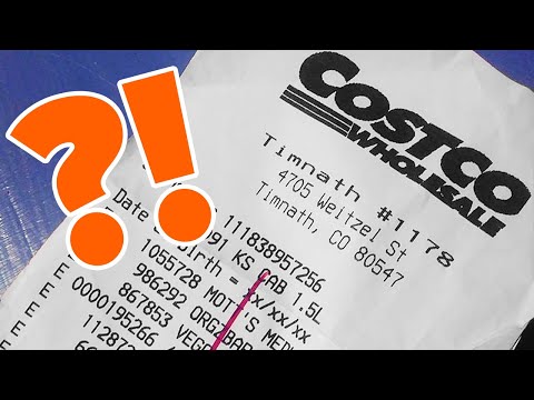 costco receipts app