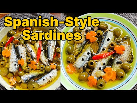Homemade Spanish Sardines | Filipino Style with Olive Oil & Spices