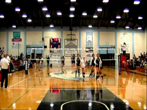 Irvine Valley women's volleyball vs. Cabrillo in State Championship match (set 4)