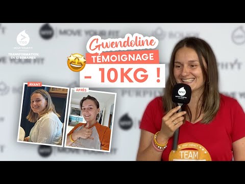 Témoignage : Gwendoline a perdu - 10 kg grâce à T12S 🔥 - Move Your Fit
