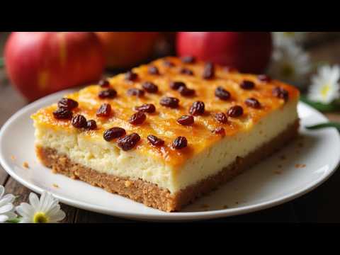 Der BESTE Apfelkuchen mit Vanillecreme den du je probiert hast