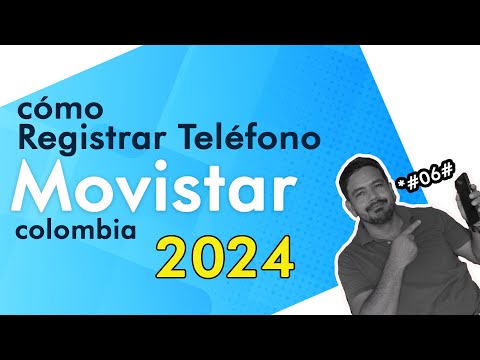 Cómo registrar  teléfono movil en movistar colombia