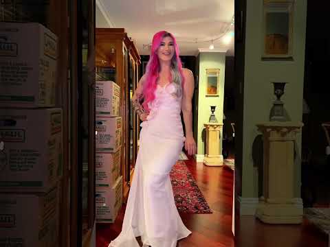 I tried on my prom dresses 15 years later and this is what happened!! #shorts