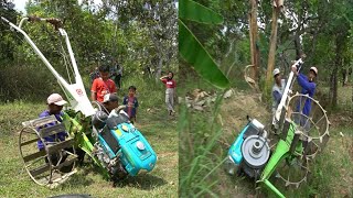 Samping kuburan! Persiapan traktor sawah menuju lahan kering ramai sekali | Traktor quick impala