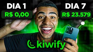 Tentei GANHAR R$250/Dia na KIWIFY por 7 Dias e Isso Aconteceu...