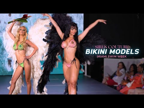 The Hottest Angels 🪽 Display Siren Couture 🔥 Miami Swim Week 2025