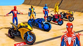 HOMEM ARANHA E AMIGOS SALTO COM MOTO! MOTOS COM SPIDERMAN #34 - IR GAMES