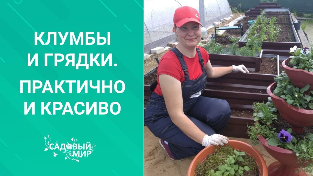 Красивые, правильные грядки в теплице и на улице. Практичное устройство сада на долгие годы
