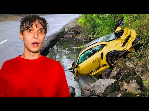 I Drove My Porsche Into A Lake! (Disaster)