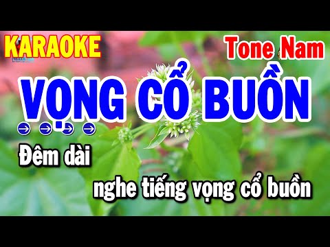 Karaoke Vọng Cổ Buồn Tone Nam – Nhạc Sống Beat Dễ Hát Nhất 2024 | Thanh Hải