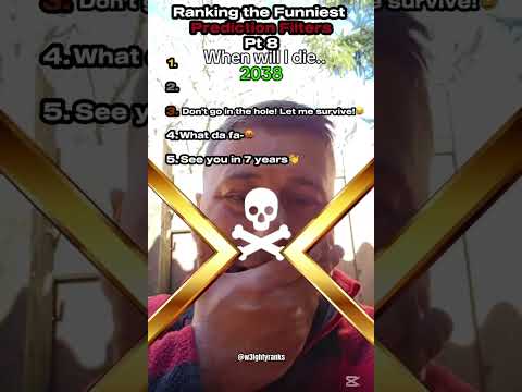 Ranking The Funniest Prediction Filters Part 8 ||