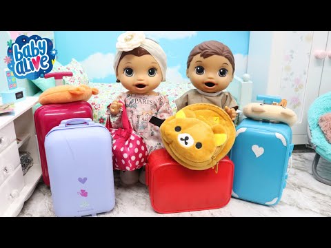 BABY ALIVE GÊMEOS LAURINHA E FELIPINHO VÃO VIAJAR PARA OS ESTADOS UNIDOS