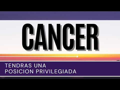 Cáncer Hoy ♑ | Tendrás una POSICION PRIVILEGIADA |