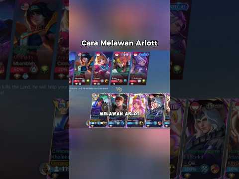 Cara Lawan Arlott #ml #mlbb #mobilelegend