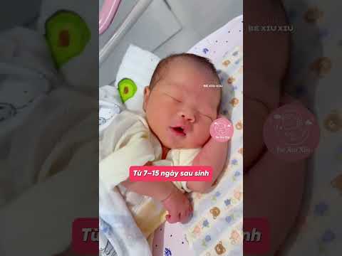 Kích thước dạ dày của bé sơ sinh thay đổi ra sao trong tháng đầu? #giadinh #vuichoicungcon #shorts