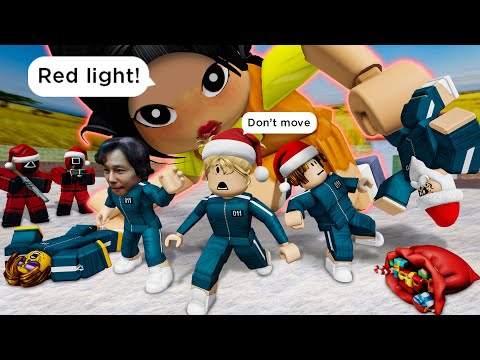 XMAS SQUID GAME SURVIVAL (ALL CHRISTMAS EPISODES) 🤶🏻🎄 Roblox Brookhaven 🏡 RP - Funny Moments