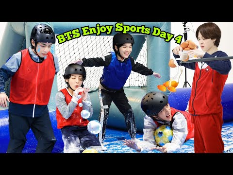 BTS Enjoye Sports Day // Part -4 // Real Hindi Dub // Run Ep. 2024