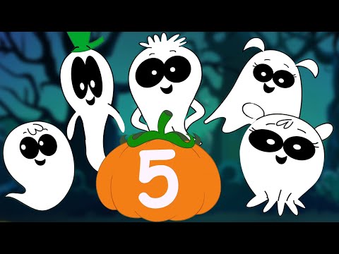 Five Little Monsters, Halloween Songs and Spooky Rhymes for Kids