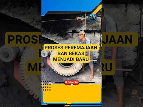 Proses Peremajaan ban bekas #diy #automobile #amazingfacts #feedshorts #shorts