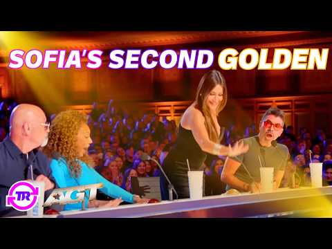 Sofia Vergara And Terry Crews SMASH Second GOLDEN BUZZERS On AGT 2025!