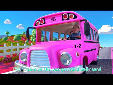 Wheels on the Bus | Fun Sing-Along Nursery Rhyme for Kids!