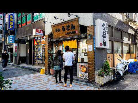 怒涛のカレーうどんラッシュ！サラリーマンが殺到する４２年続く超絶人気老舗うどん店の１日。