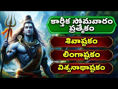 కార్తీక సోమవారం ప్రత్యేకం | శివాష్టకం | లింగాష్టకం | విశ్వనాథాష్టకం | Lord Shiva Songs With Lyrics