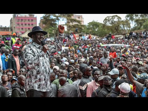 YouTube video thumbnail: Raila Odinga, Former Prime Minister of Kenya, Dies in India
