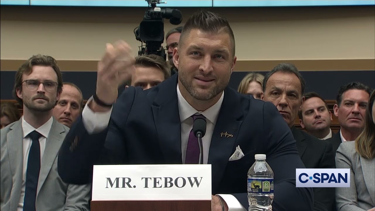 Tim Tebow Opening Statement on Combating Child Sexual Abuse Material