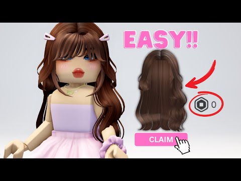 HURRY! GET FREE HAIR 🤩🥰 ROBLOX FREE ITEMS 2025