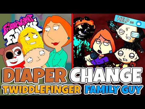 Friday Night Funkin' DIAPER CHANGE TWIDDLEFINGER FAMILY GUY